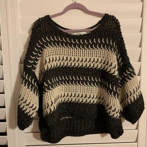 VICTORIA SECRET knit black sweater